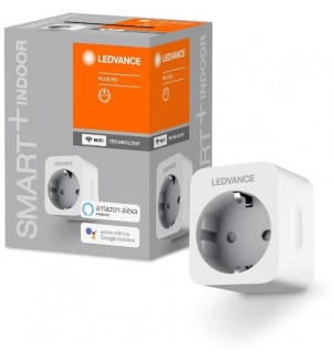 Ledvance Смарт контакт - Smart + WiFi Plug EU, 10A, бял