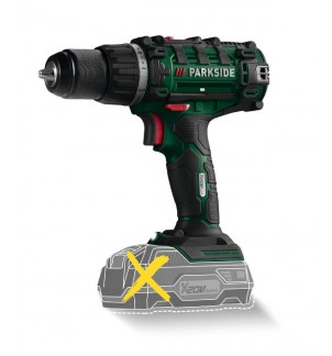 PARKSIDE Акумулаторен винтоверт PABS 20-Li G8 - без батерия и зарядно
