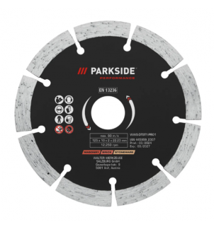 PARKSIDE PERFORMANCE Сегментен диамантен диск за ъглошлайф-сухо рязане