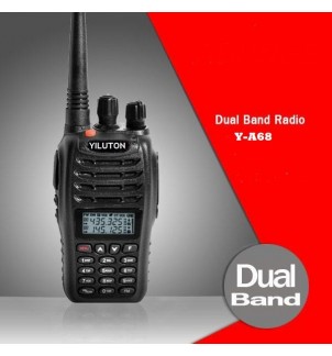 Y-A68 5W Двубандова VHF/UHF радиостанция